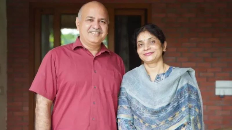 मनीष सिसोदिया को बड़ी राहत, बीमार पत्नी से हफ्ते में एक बार मिल सकेंगे पूर्व डिप्टी सीएम
