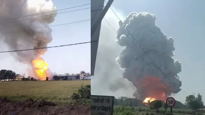 हरदा की पटाखा फैक्ट्री में जबरदस्त धमाका, अब तक 12 लोगों की मौत; 59 से ज्यादा झुलसे