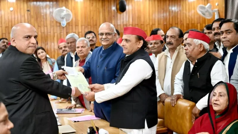 राज्यसभा चुनावः सपा की तीसरी सीट पर फंसा पेंच, बीजेपी ने उतारा 8वां उम्मीदवार, ये है जीत का गणित