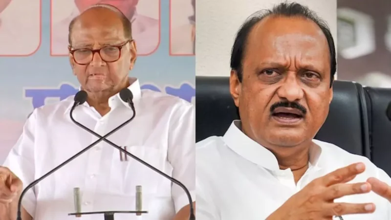 NCP को लेकर शरद पवार से पहले सुप्रीम कोर्ट पहुंचे अजित पवार, दाखिल किया कैविएट