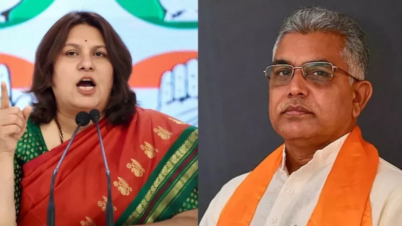 ‘बिगड़े बोल’ पर EC सख्त, कंगना-ममता के खिलाफ टिप्पणी में सुप्रिया श्रीनेत और दिलीप घोष को नोटिस