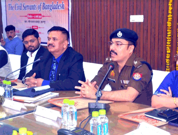 बांग्लादेश से आए 40 सिविल सेवकों के प्रतिनिधिमंडल ने ली जिला प्रशासन एवं पुलिस के कार्यों की जानकारी