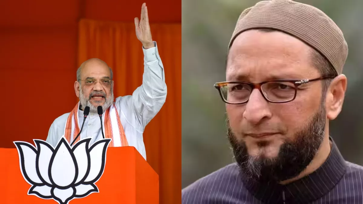 गृह मंत्री अमित शाह के खिलाफ उम्मीदवार उतारेंगे असदुद्दीन ओवैसी, गुजरात की दो सीटों पर दांव