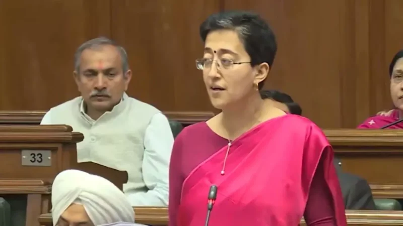 देश की प्रति व्यक्ति आय से ‘ढाई गुना’ ज्यादा है दिल्ली के लोगों की प्रति व्यक्ति आय: वित्त मंत्री आतिशी