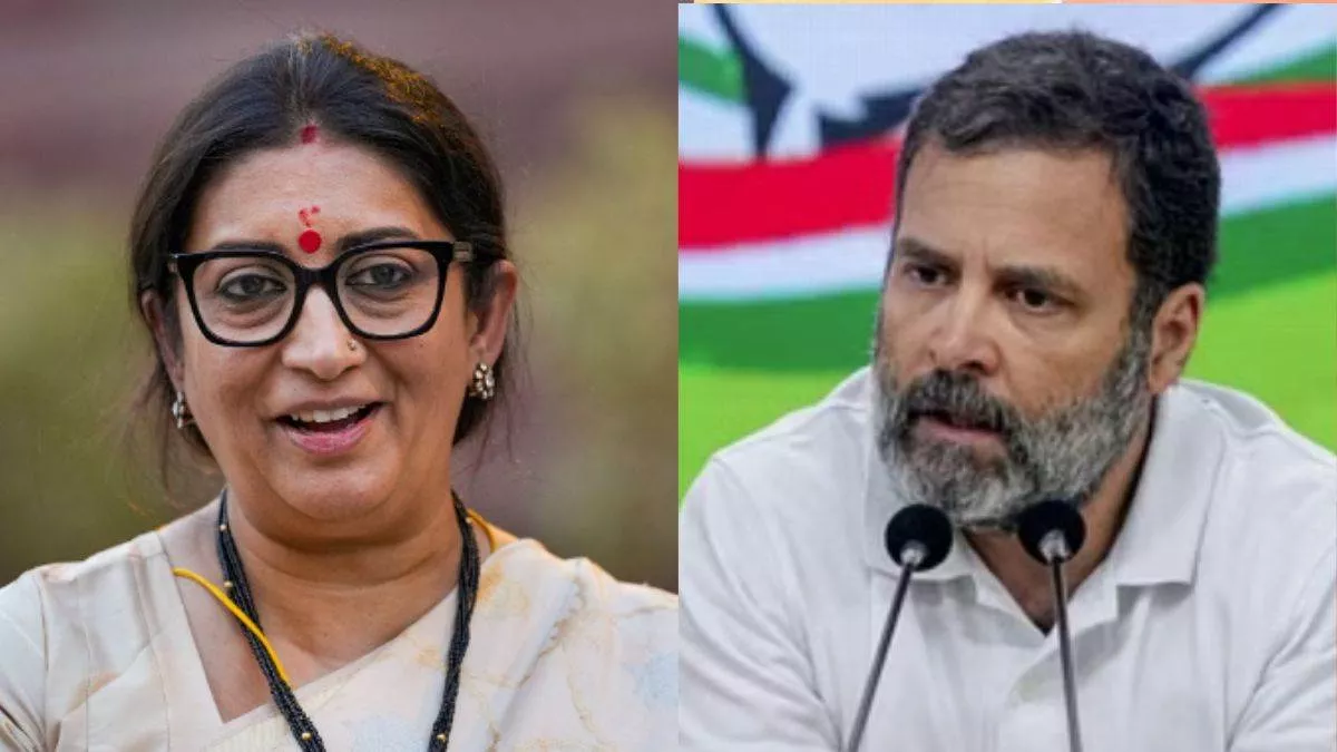 स्मृति ईरानी बोलीं, कोरोना महामारी में अमेठी का हालचाल जानने नहीं आया गांधी खानदान, कहा- तब मैंने एक-एक गांव में…