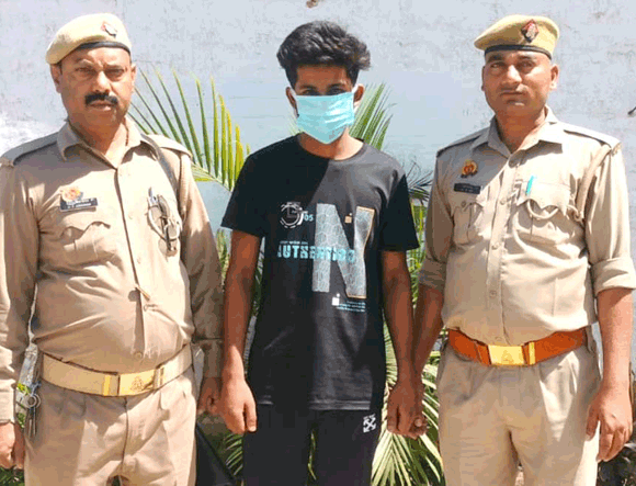 नागालिग लड़की को भगाकर ले जाने वाला वांछित आरोपी गिरफ्तार