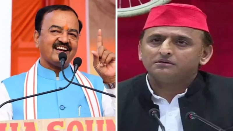 राम मंदिर की जगह मस्जिद बनाने का सपना, विपक्ष पर बिफरी भाजपा; केशव बोले- पार्टी का नाम मुस्लिम लीग…