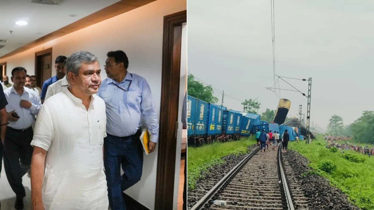 पश्चिम बंगाल ट्रेन हादसे पर रेल मंत्री अश्विनी वैष्णव का आया रिएक्शन, जानें क्या कहा