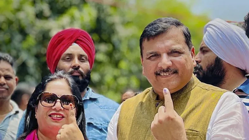 AAP नेता संजय सिंह ने की एग्जिट पोल बंद कराने की मांग; कहा- झारखंड में CPIM चुनाव ही नही लड़ी, उसे 2-3 सीट दे दी