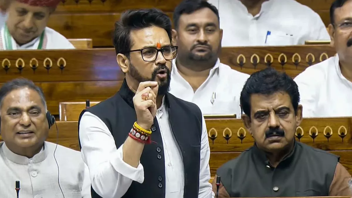 ‘मुगल, अंग्रेज आए और आकर चले गए…लेकिन’, धन्यवाद प्रस्ताव के दौरान विपक्षी सांसदों पर भड़के अनुराग ठाकुर