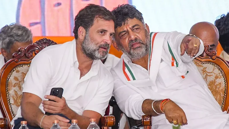 ‘क्या भगवान राम के नाम पर था इसलिए…’ रामनगर का नाम बदलने पर राहुल गांधी और डीके शिवकुमार पर भड़की भाजपा