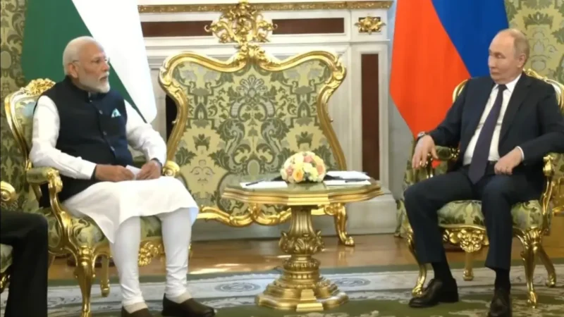 रूस में हुए आतंकी हमलों का दर्द महसूस करता है भारत, द्विपक्षीया वार्ता में पुतिन से बोले PM मोदी