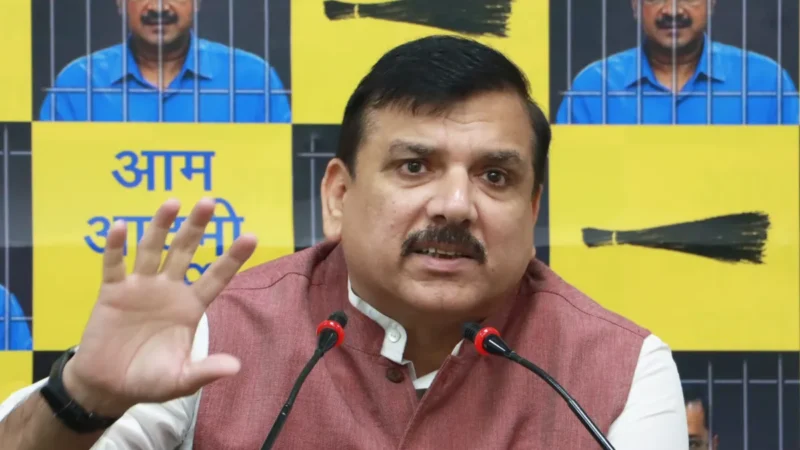 AAP सांसद संजय सिंह ने केजरीवाल की सेहत पर जताई चिंता, कहा- उनका वजन 8.5 किलो गिरा, ये गंभीर बीमारी का संकेत