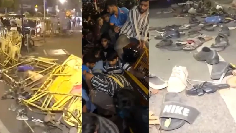 टीम इंडिया की विक्ट्री परेड में दर्जनों फैन्स हुए घायल, सांस लेने में तकलीफ; सड़क पर बिखरे जूते-चप्पल