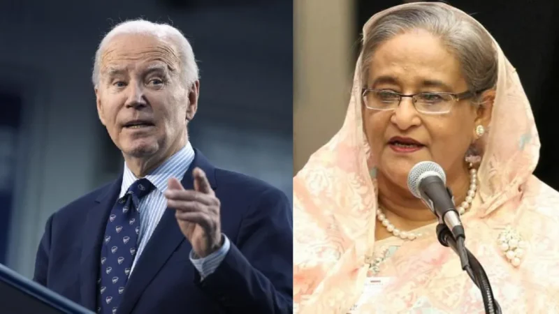 अमेरिका ने रद्द किया शेख हसीना का वीजा, ब्रिटेन ने भी दिया झटका