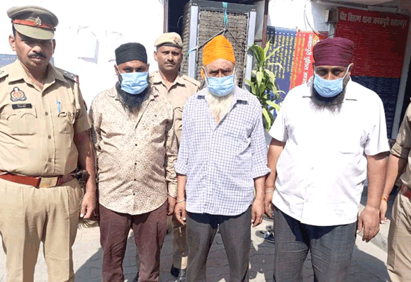 पुलिस के हत्थे चढ़े तीन वारंटी आरोपी, भेजे जेल