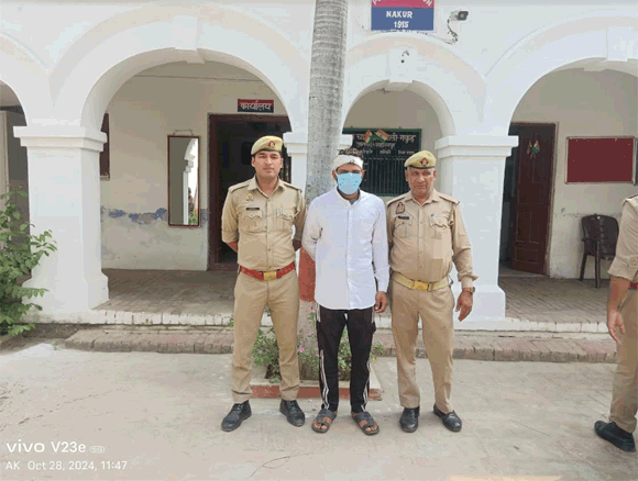 नाबालिग छात्राओ से छेडछाड करने के एक आरोपी को पुलिस ने जेल भेजा