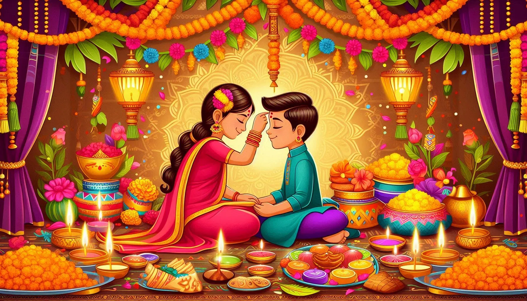 आज मनाया जा रहा है भैया दूज का त्यौहार, जान लीजिए भाई को टीका लगाने का सही समय और महत्व