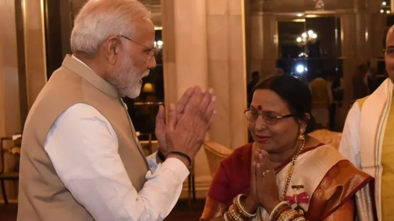 शारदा सिन्हा के निधन पर पीएम मोदी और सीएम नीतीश कुमार समेत कई नेताओं ने जताया शोक