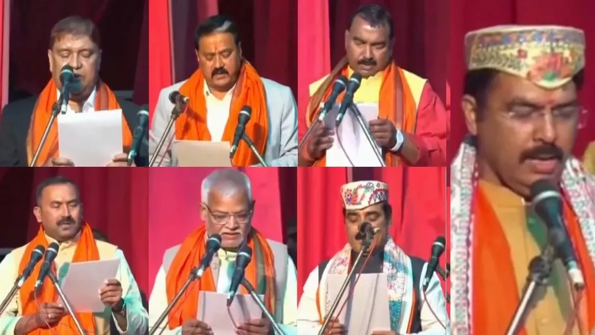 नीतीश कैबिनेट का विस्तार, BJP के 7 विधायकों ने ली मंत्री पद की शपथ