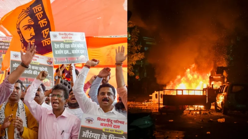 नागपुर हिंसा: VHP का दावा- ‘धार्मिक कपड़ा दहन नहीं किया गया, वह एक पुरानी साड़ी थी’