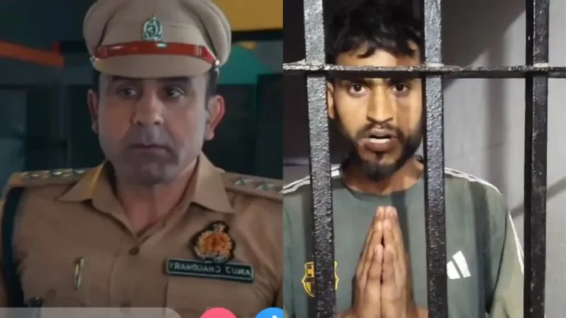 संभल के CO अनुज चौधरी के खिलाफ विवादित पोस्ट करना युवक को पड़ा महंगा, पुलिस ने गिरफ्तार कर मंगवाई माफी