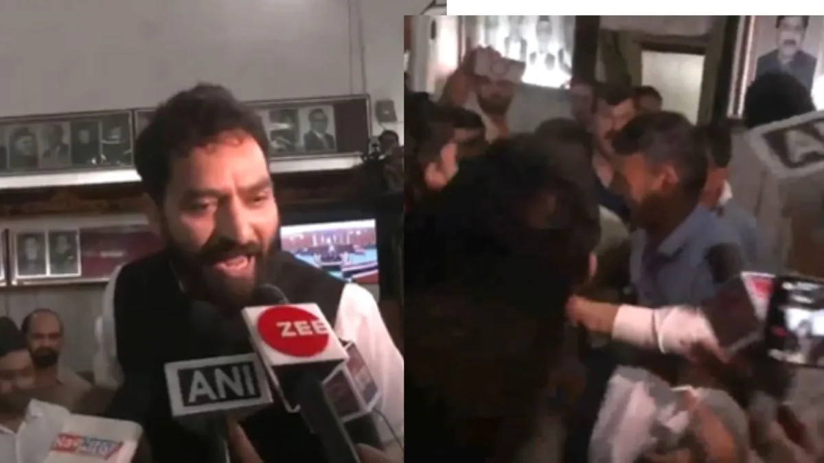 वक्फ बिल पर हाथापाई, जम्मू-कश्मीर विधानसभा में बवाल; AAP विधायक मेहराज मलिक से मारपीट