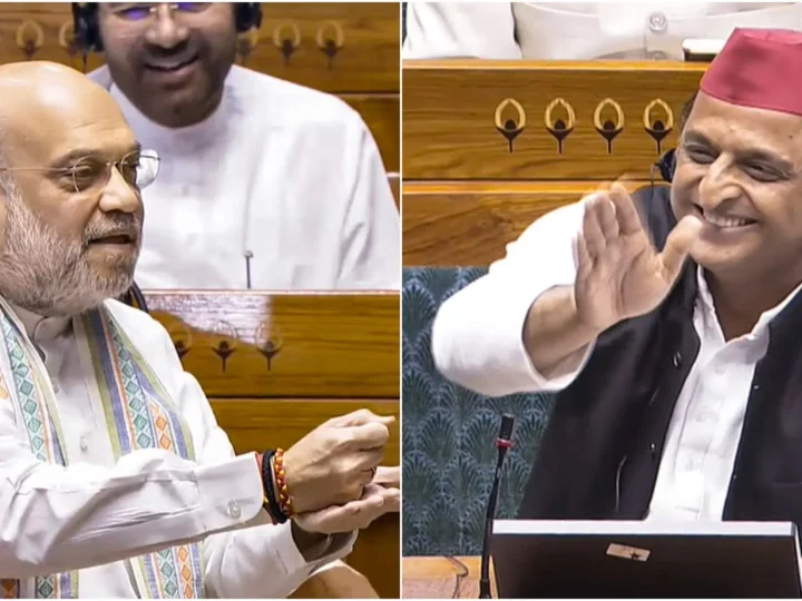 ‘ये गलत आंकड़ा बता रहे हैं’, लोकसभा में अमित शाह को अखिलेश यादव ने टोका
