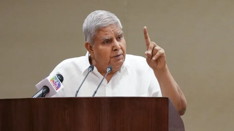 ‘संसद ही सुप्रीम है’, आलोचना के बीच फिर उपराष्ट्रपति जगदीप धनखड़ ने दिया बड़ा बयान