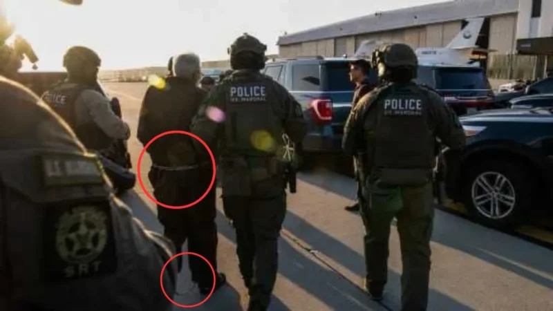 तहव्वुर राणा के हाथ-पैर में बेड़ियां..कमर में जंजीर, आतंकी को अमेरिका ने इस तरह सौंपा था, सामने आई तस्वीर