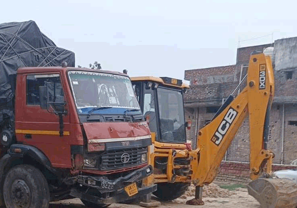 अवैध खनन के खिलाफ फतेहपुर पुलिस की बड़ी कार्रवाई