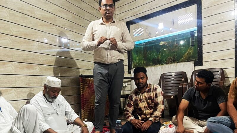 नौजवानों को शिक्षा और रोजगार के लिए कौशल केंद्र स्थापित करने की योजना बनाए : नदीम अख्तर