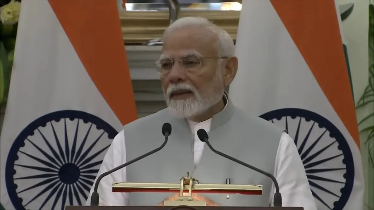 फिर बोले PM Modi, आतंकवाद और उसके समर्थकों के खिलाफ निर्णायक कार्रवाई करने के लिए भारत प्रतिबद्ध