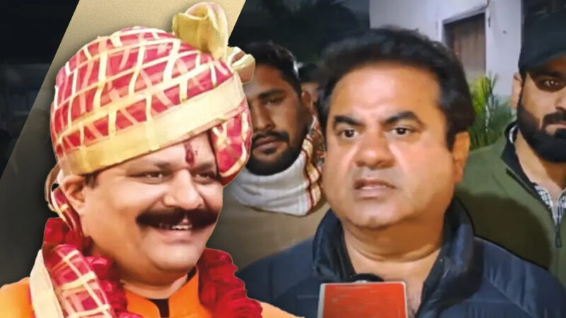 खानपुर विधायक उमेश और पूर्व विधायक चैंपियन में एक बार फिर विवाद