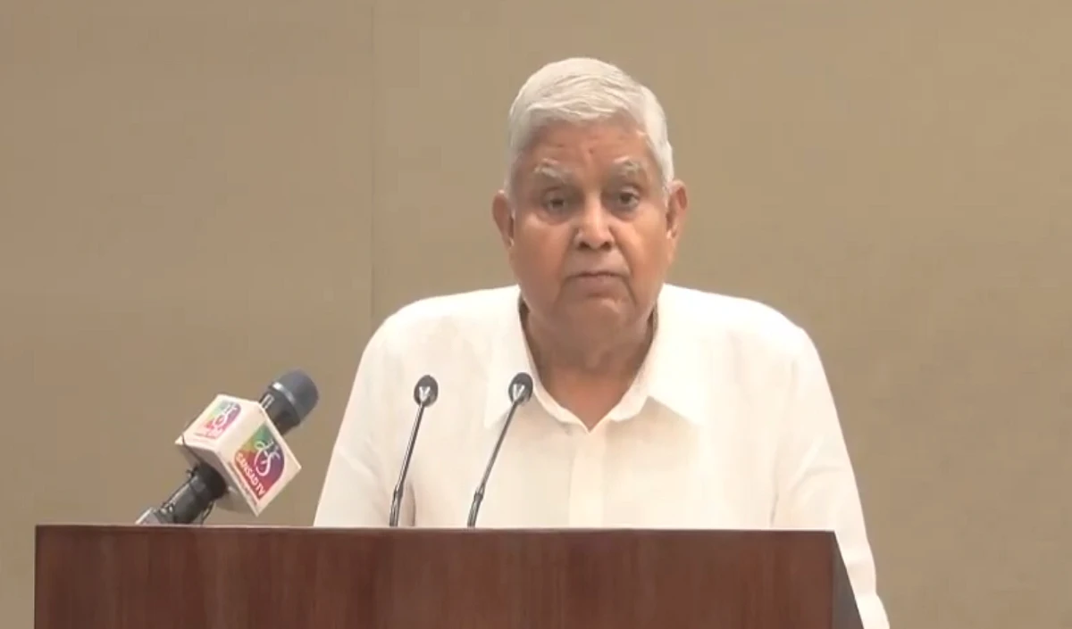 शांति की गारंटी है युद्ध के लिए तत्परता: ‘ऑपरेशन सिंदूर’ पर उपराष्ट्रपति जगदीप धनखड़ का बड़ा बयान