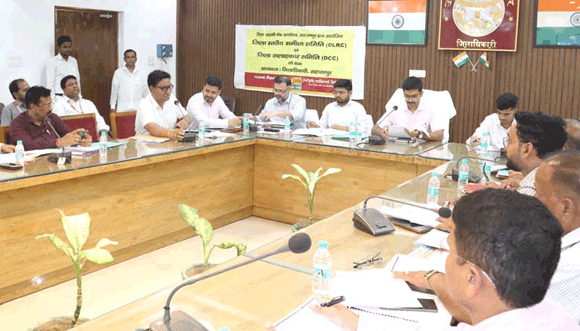 जिलाधिकारी की अध्यक्षता में डीएलआरसी एवं डीसीसी की बैठक सम्पन्न’