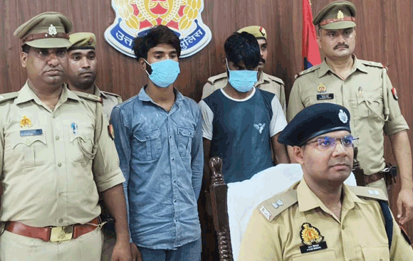 पुलिस ने मुठभेड़ में वाहन वाहन चोर गिरोह एक घायल समेत दो बदमाश किए गिरफ्तार