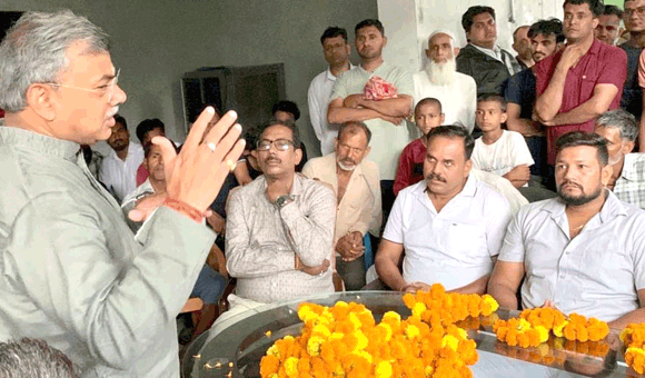 चकसराय भारती क्षेत्र में 60 लाख रुपये से होगा नालों का निर्माण