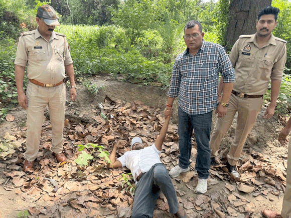 चैकिंग के दौरान बेहट पुलिस व गोकशों के बीच मुठभेड़, 2 बदमाशों को लगी गोली, घायल