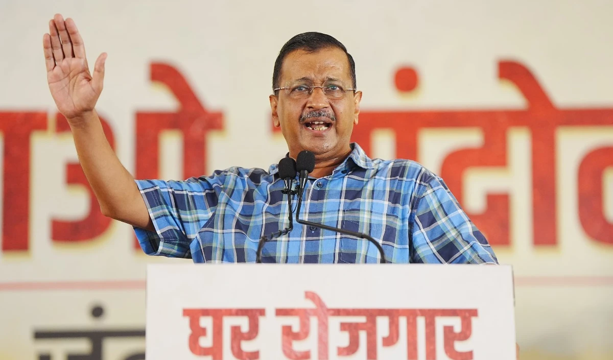 AAP का जंतर-मंतर पर प्रदर्शन, BJP के झुग्गी तोड़ो अभियान पर अरविंद केजरीवाल ने साधा निशाना