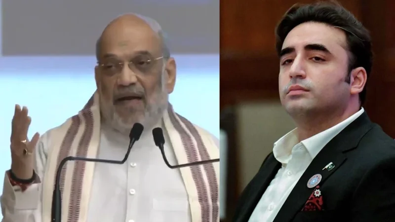 भारत के पास अब केवल 2 ऑप्शन हैं, अमित शाह के बयान से बौखलाए बिलावल ने दी युद्ध की धमकी