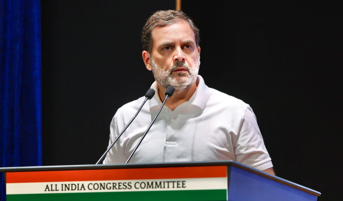 राहुल गांधी का हमला: “न जवाबदेही, न बदलाव, सिर्फ प्रचार… 2025 नहीं, अब 2047 के सपने बेच रही है सरकार”
