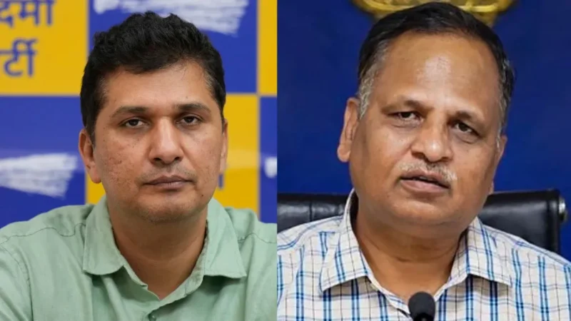 AAP नेता सौरभ भारद्वाज और सत्येंद्र जैन पर गिरी गाज, ACB को हजारों करोड़ के अस्पताल घोटाले की जांच को मंजूरी मिली