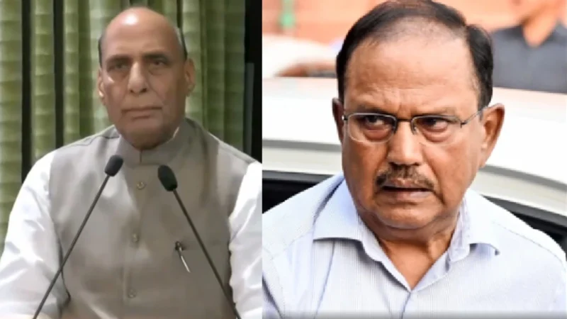 चीन में आतंकवाद पर अपनी बात रखेंगे रक्षा मंत्री राजनाथ सिंह, NSA डोभाल भी होंगे साथ