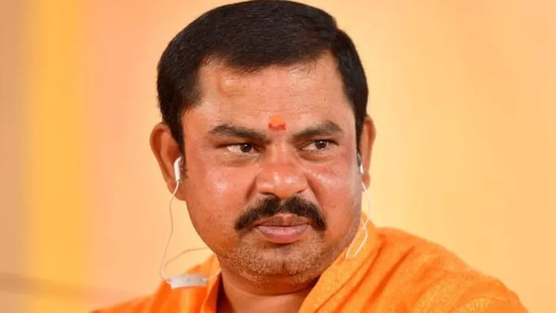तेलंगाना के फायर ब्रांड नेता टी राजा सिंह ने बीजेपी से दिया इस्तीफा