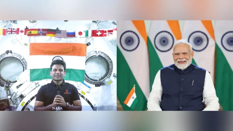एस्ट्रोनॉट शुभांशु शुक्ला से PM मोदी ने की बात, कहा- “अंतरिक्ष में भारत का परचम लहराने के लिए शुभकामनाएं”