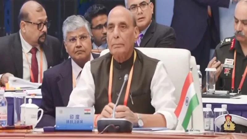 ‘आतंकवाद के केंद्र अब सुरक्षित नहीं’, SCO समिट में राजनाथ सिंह ने ‘ऑपरेशन सिंदूर’ का किया जिक्र