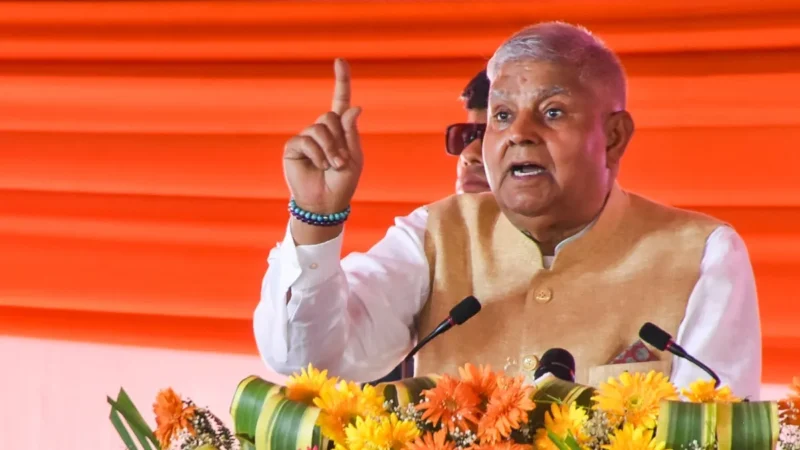 ‘भारत भाषाओं के आधार पर विभाजन बर्दाश्त नहीं कर सकता’, उपराष्ट्रपति ने क्यों कही ऐसी बात?
