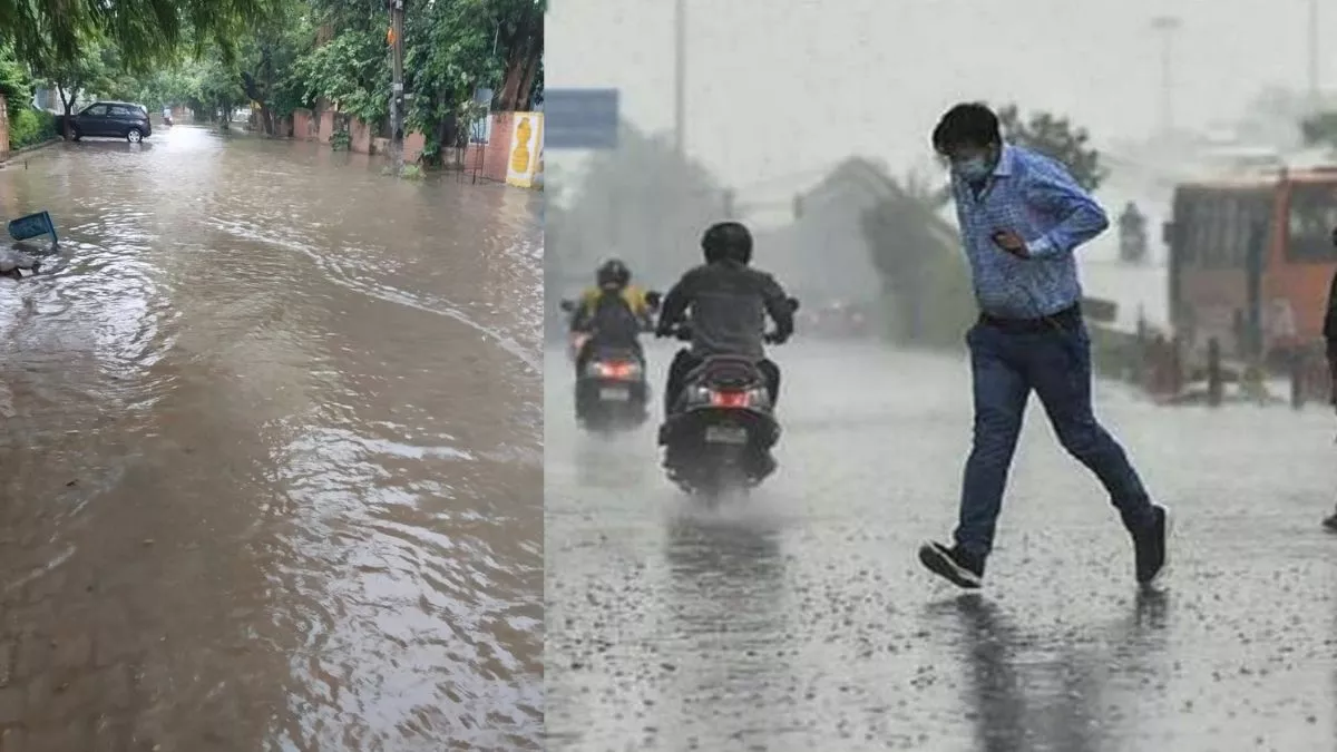 दिल्ली-NCR में झमाझम बारिश, गर्मी से मिली राहत; जलभराव से बढ़ी ऑफिस जाने वालों की टेंशन