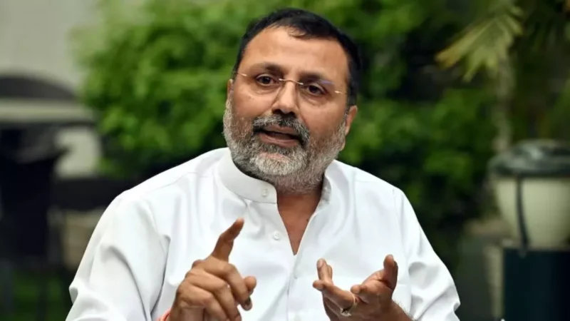 ‘गुंडागर्दी ही एकमात्र उद्देश्य’, राज ठाकरे पर फिर भड़के निशिकांत दुबे; कहा- इस बात से डरते हैं MNS चीफ